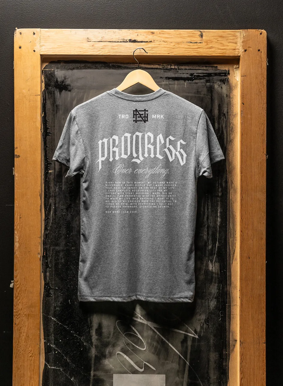 PROGRESS TEE - GREY