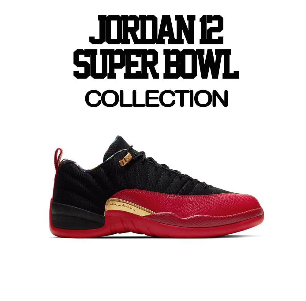 Retro 12 Super Bowl St. Michael Shirt