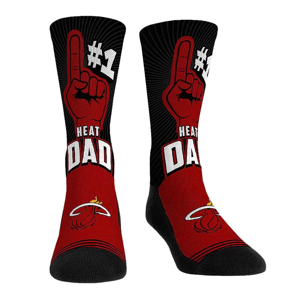 Rock Em' Miami HEAT #1 Dad Socks