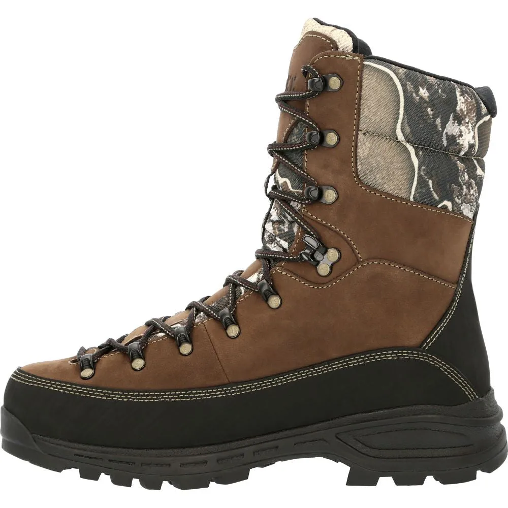 'Rocky' Men's 10" MTN Stalker Pro 800GR WP Hiker - Brown / Black /Realtree 