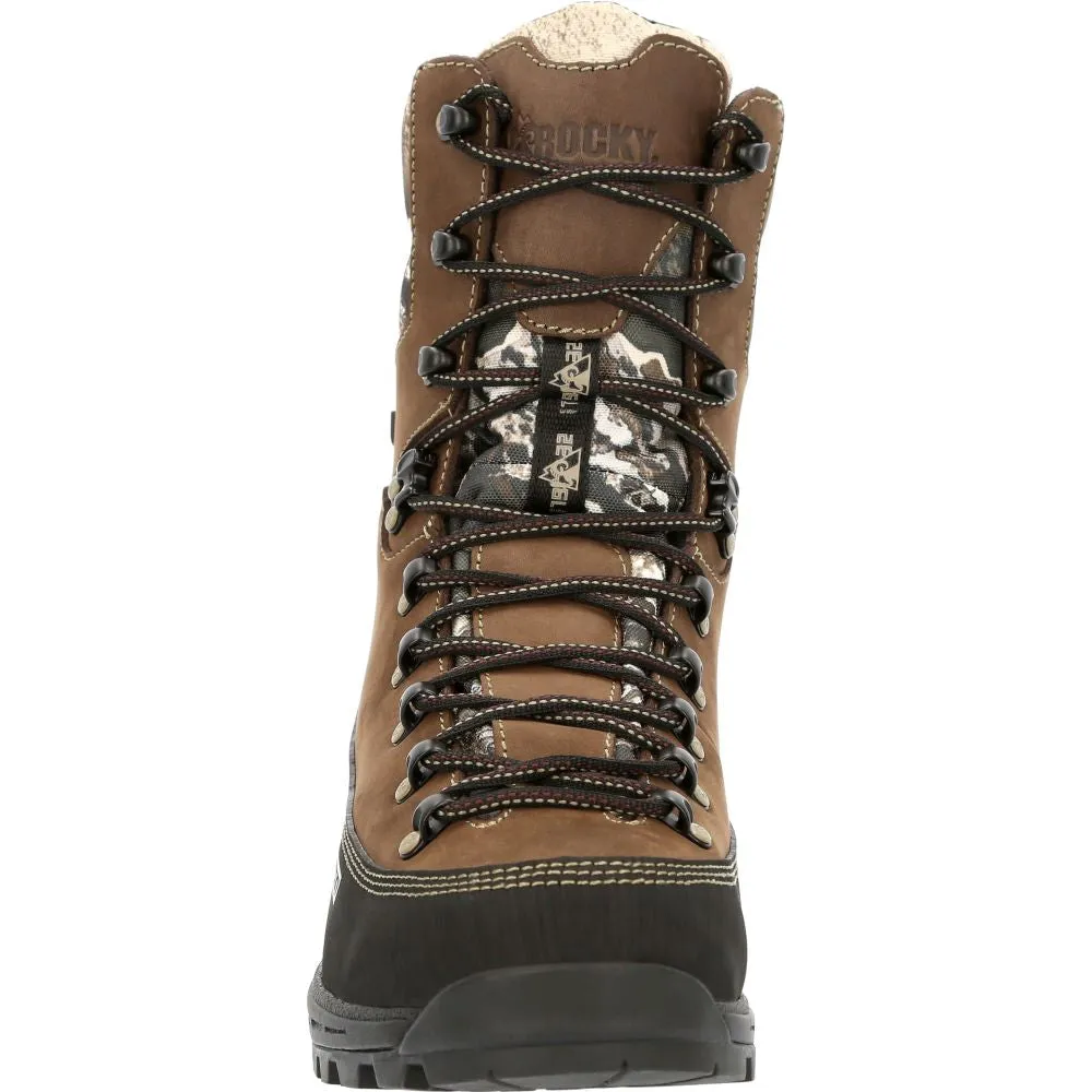 'Rocky' Men's 10" MTN Stalker Pro 800GR WP Hiker - Brown / Black /Realtree 