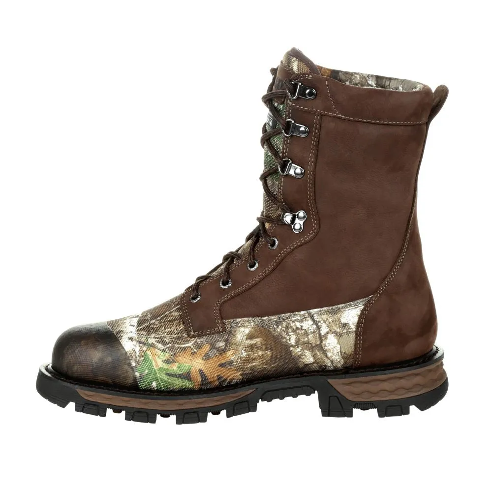 'Rocky' Men's 8" Cornstalker NXT 800GR WP Hunting - Realtree Edge