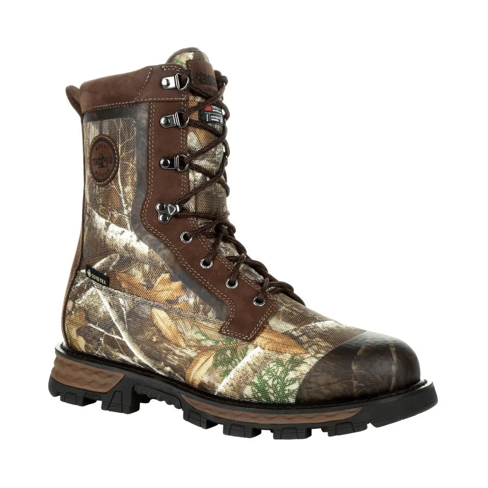 'Rocky' Men's 8" Cornstalker NXT 800GR WP Hunting - Realtree Edge