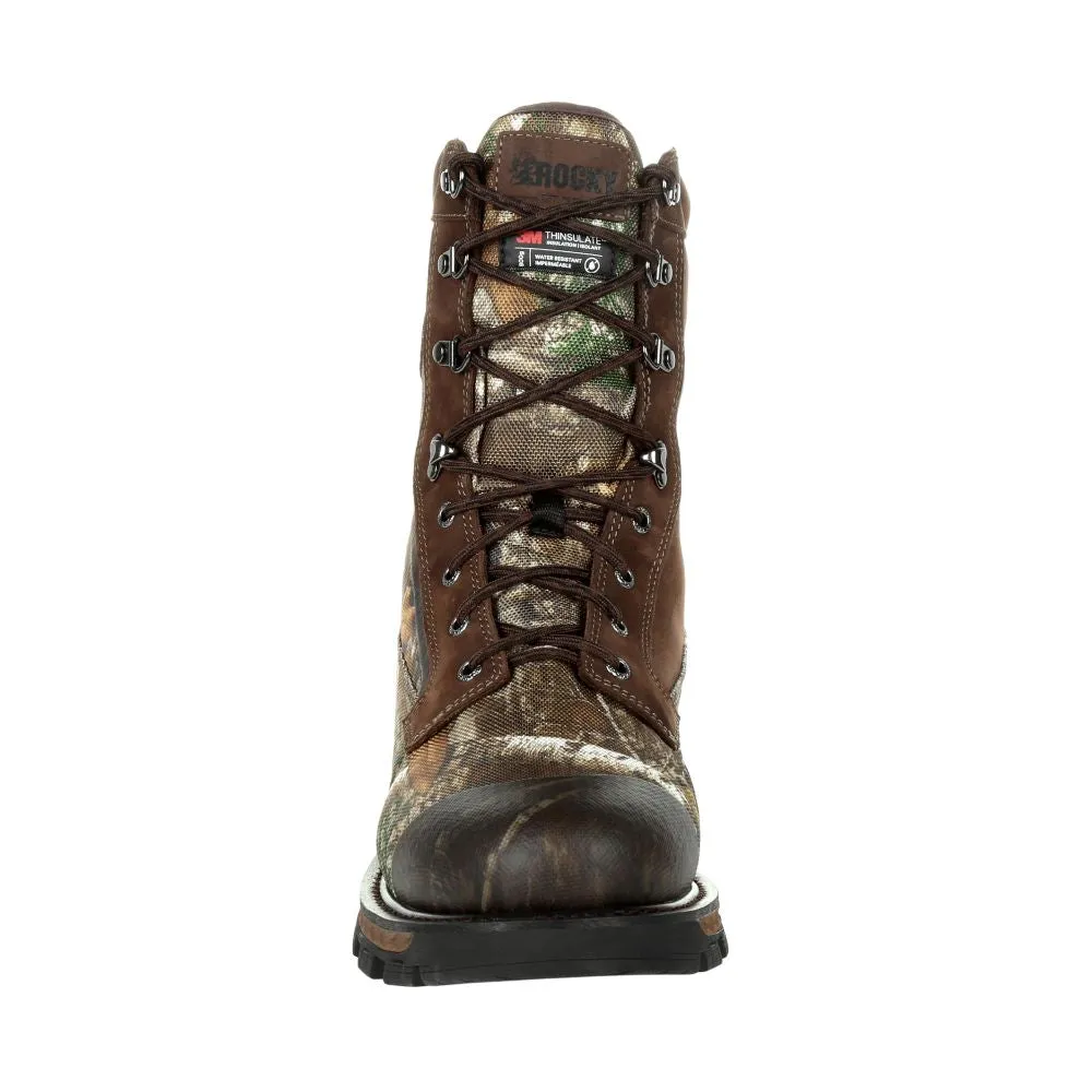 'Rocky' Men's 8" Cornstalker NXT 800GR WP Hunting - Realtree Edge