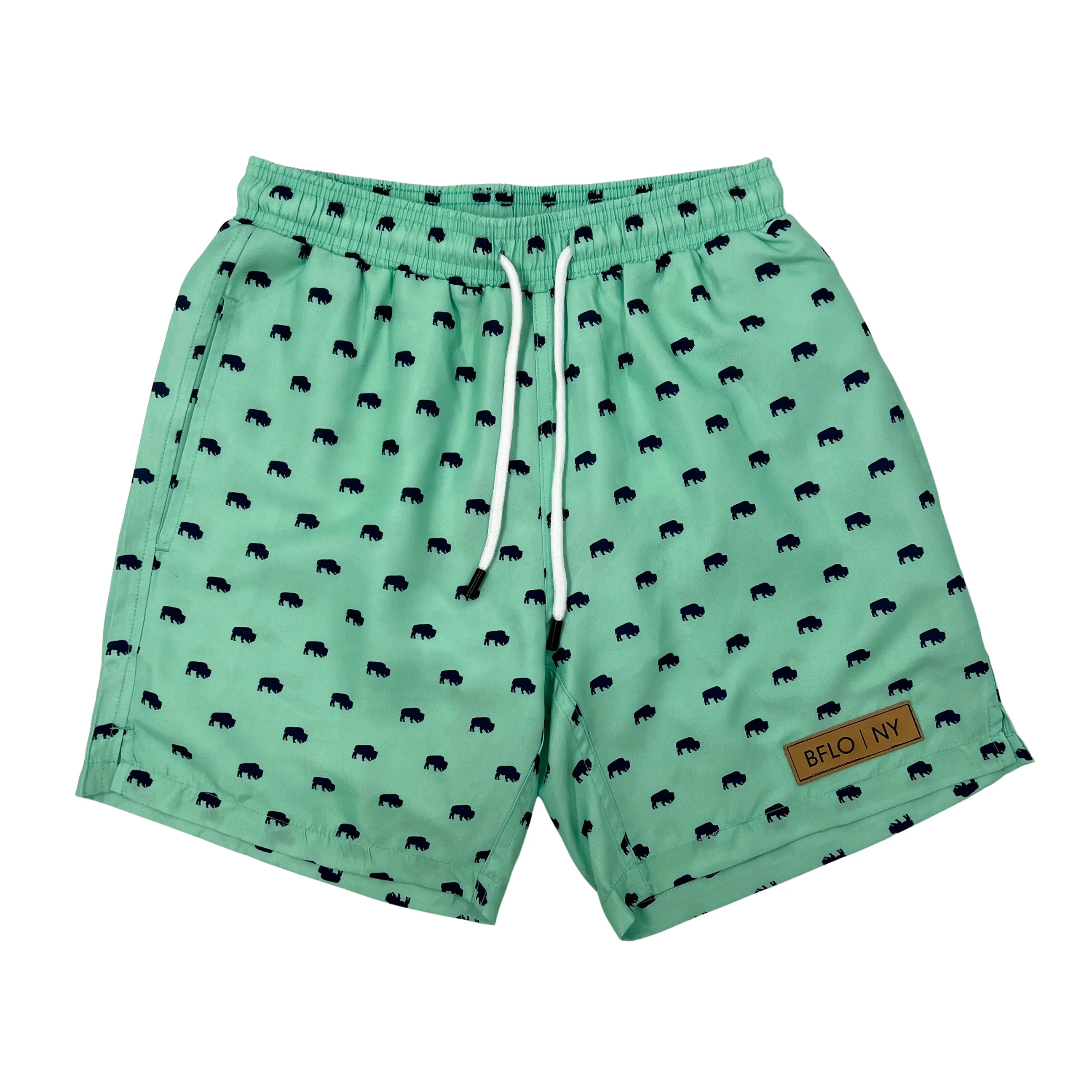 Seafoam BFLO Men's Swim Trunks