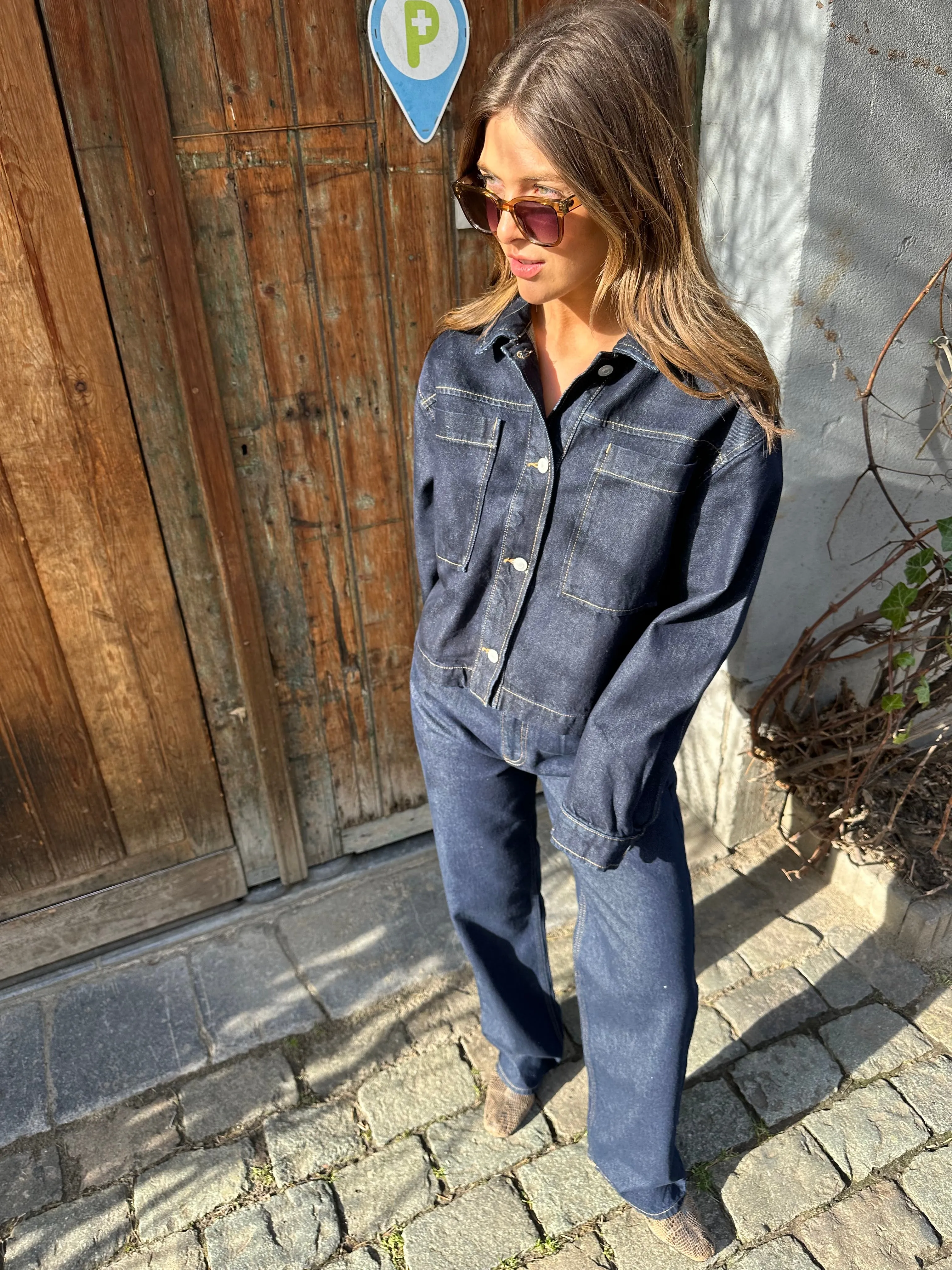 Simona-D jeans dark blue