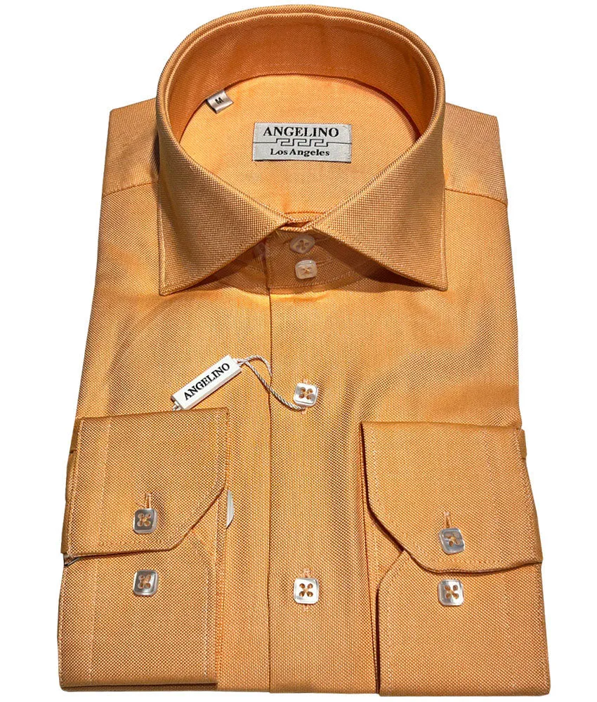 Slim fit Dress Shirt, Oxford Orange