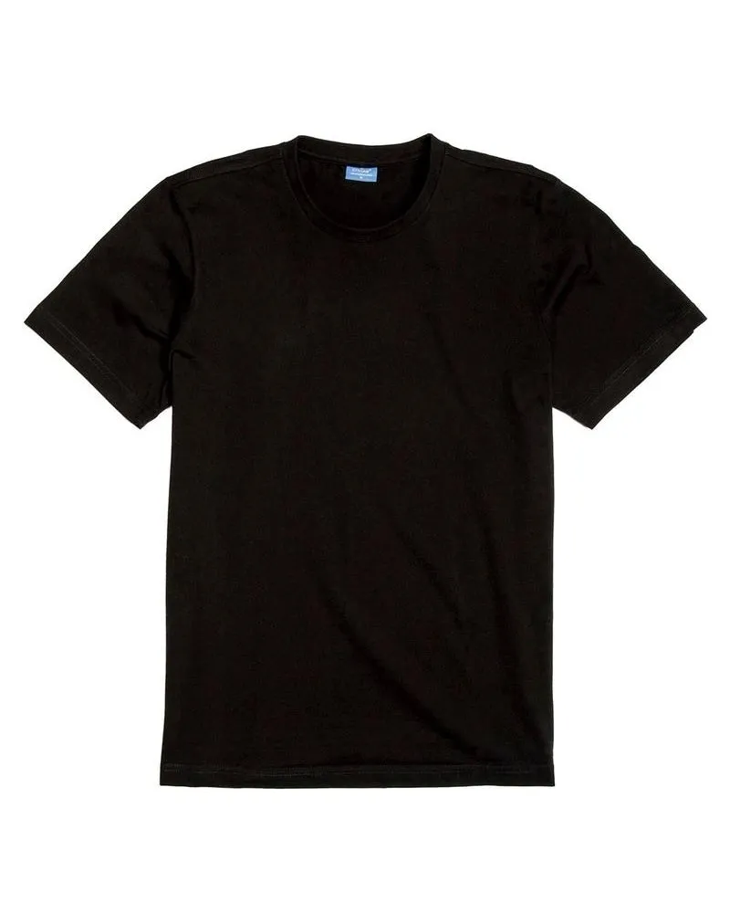 Solid Color Slim-Fit Crewneck Tee