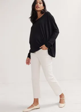 The Straight Leg Maternity Jean