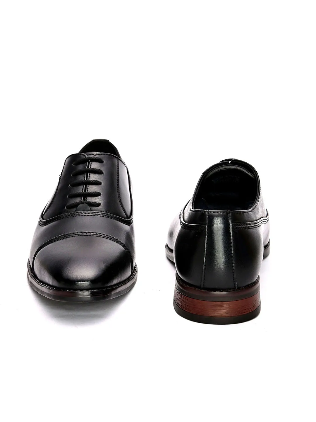 Trade Black Derby Shoes