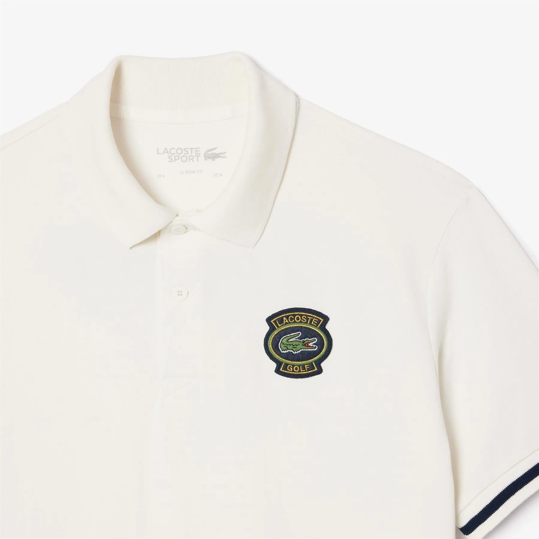 Ultra-Dry Classic Fit Organic Cotton Polo White - SS24