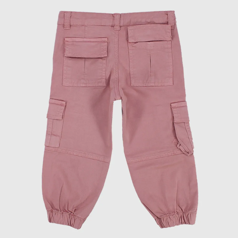 Unisex Dustypink Cargo Pants