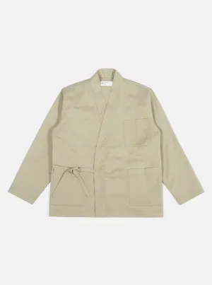 Universal Works Kyoto Work Jacket in Stone Twill