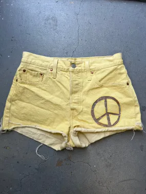 Up cycled Levi’s shorts