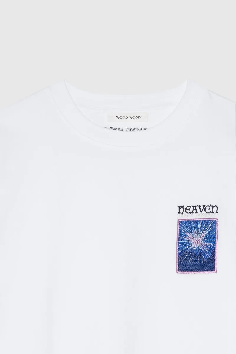 Wood Wood Haider Heaven T-shirt White